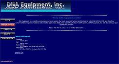 Desktop Screenshot of dnaequipment.com